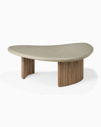 Table basse d'extérieur Boomerang