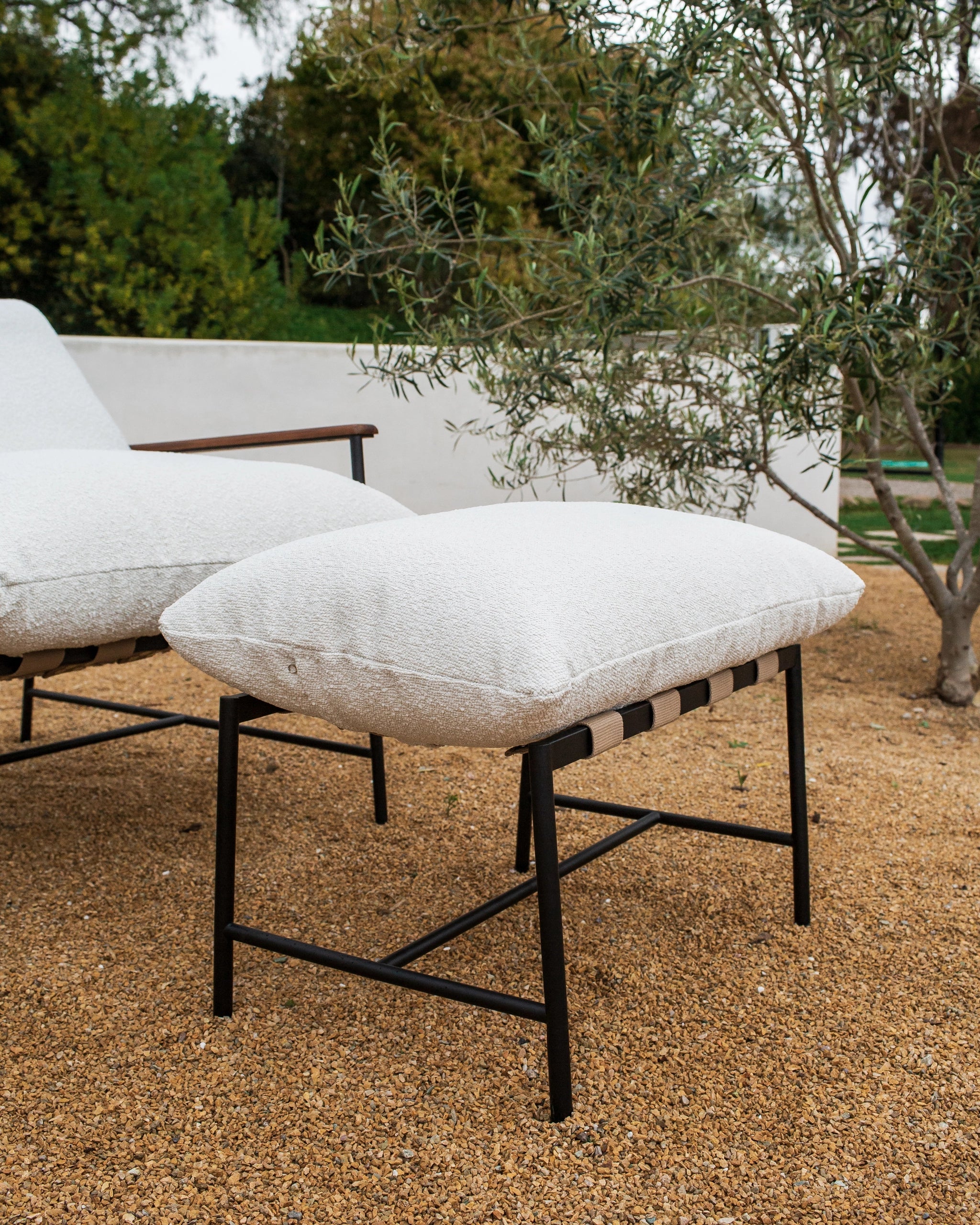 Pouf d'extérieur Vail