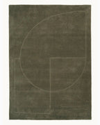 Tapis à poème linéaire