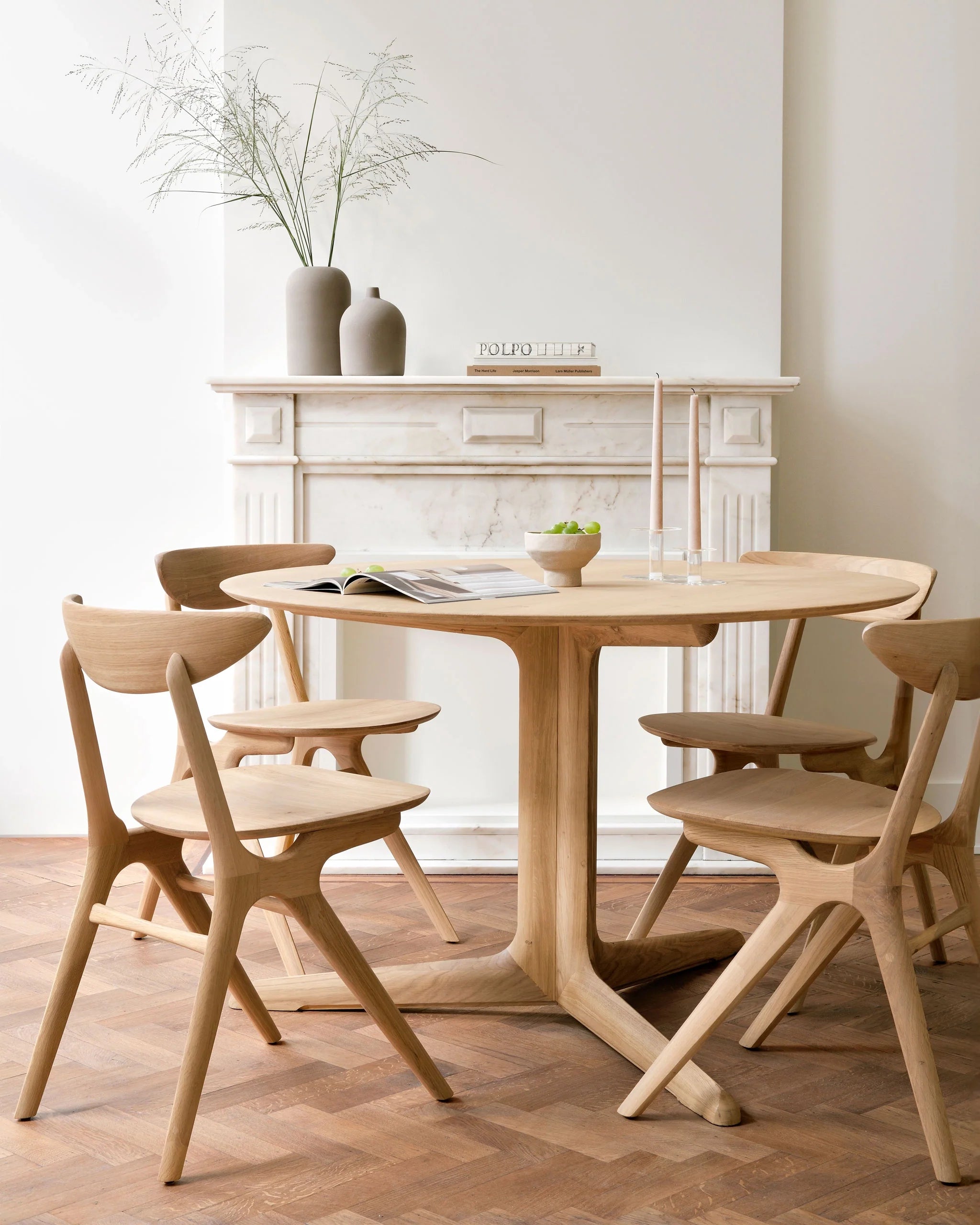 Table à manger ronde Corto