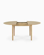 Table à manger ronde extensible Bok