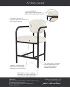 Tabouret de comptoir Arches