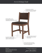 Chaise de salle à manger Avon