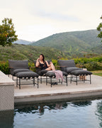 Pouf d'extérieur Vail