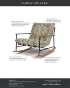 Fauteuil à bascule d'extérieur Vail Lounge