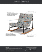 Fauteuil à bascule d'extérieur Vail Lounge