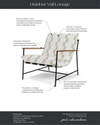 Chaise longue d'extérieur Vail