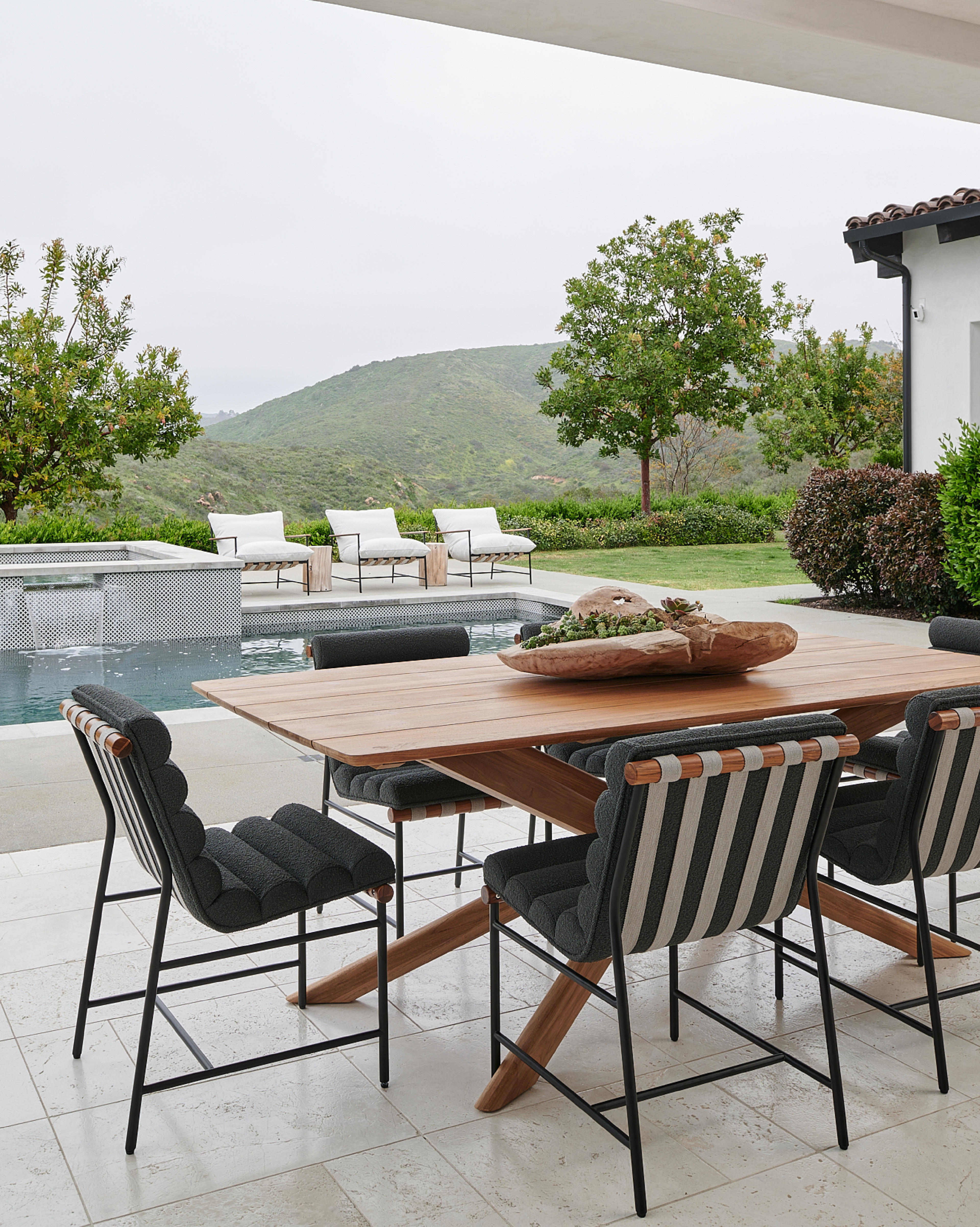 Chaise de salle à manger d'extérieur Vail