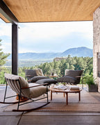 Fauteuil à bascule d'extérieur Vail Lounge