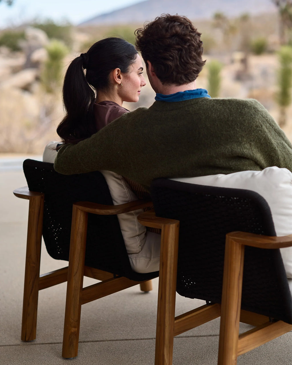 Chaise longue d'extérieur Parker