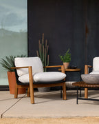 Chaise longue d'extérieur Parker