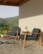 Chaise longue d'extérieur Parker