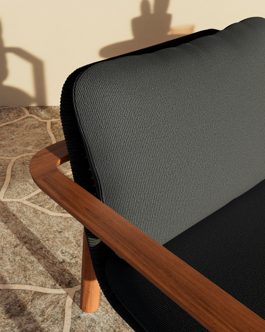 Chaise longue d'extérieur Parker