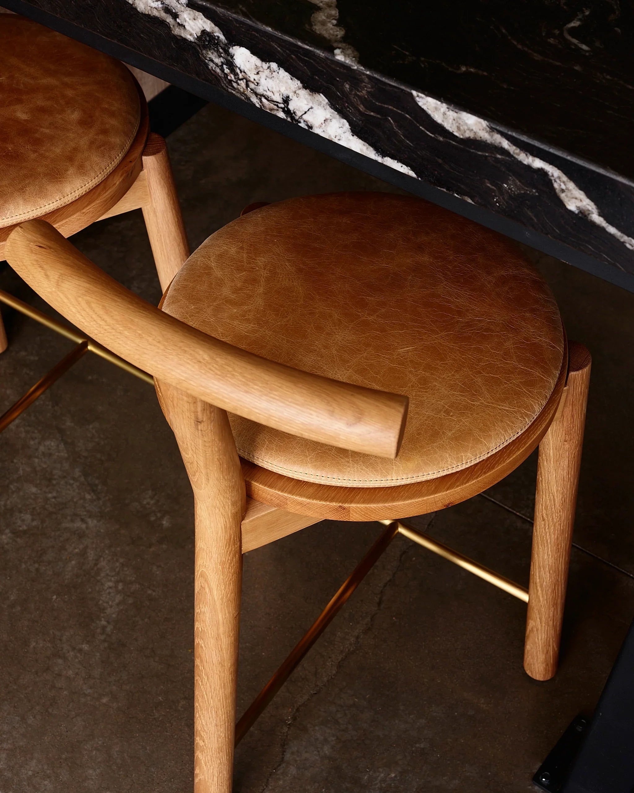 Tabouret de comptoir de cuisinière