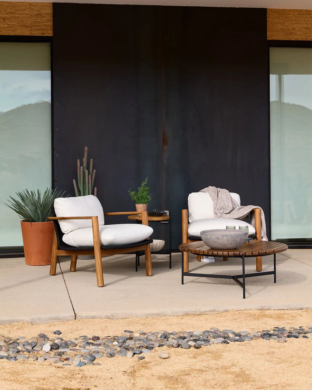 Table basse d'extérieur Strata