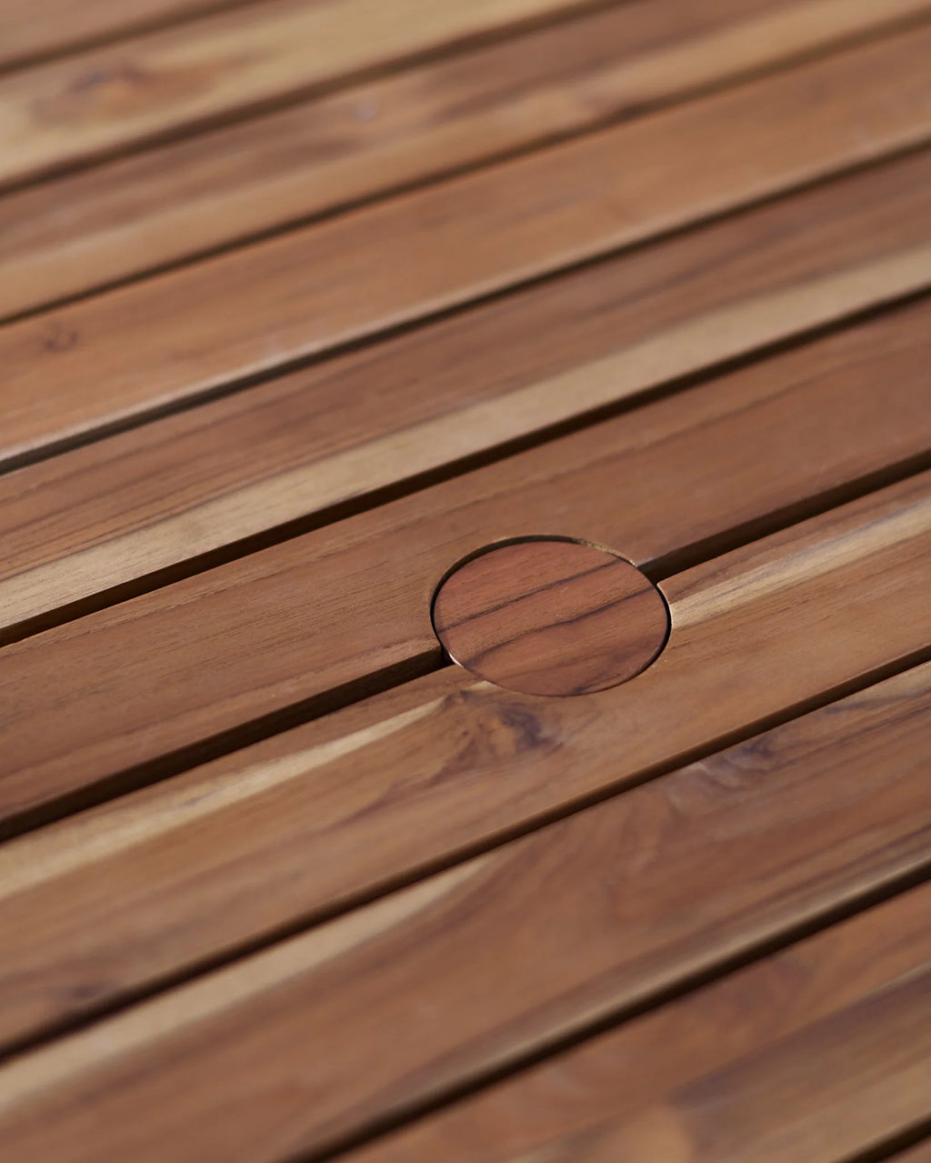 Table à manger ronde d'extérieur Strata