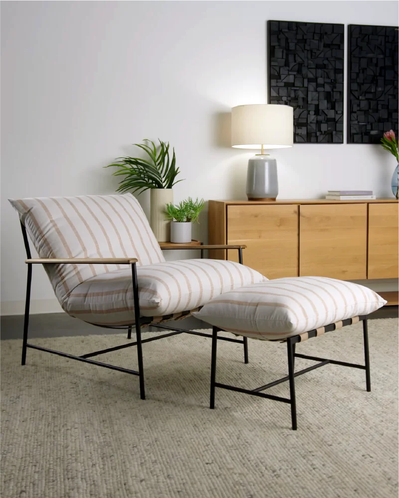 Pouf d'extérieur Vail