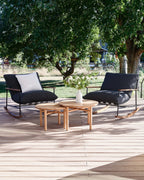 Fauteuil à bascule d'extérieur Vail Lounge