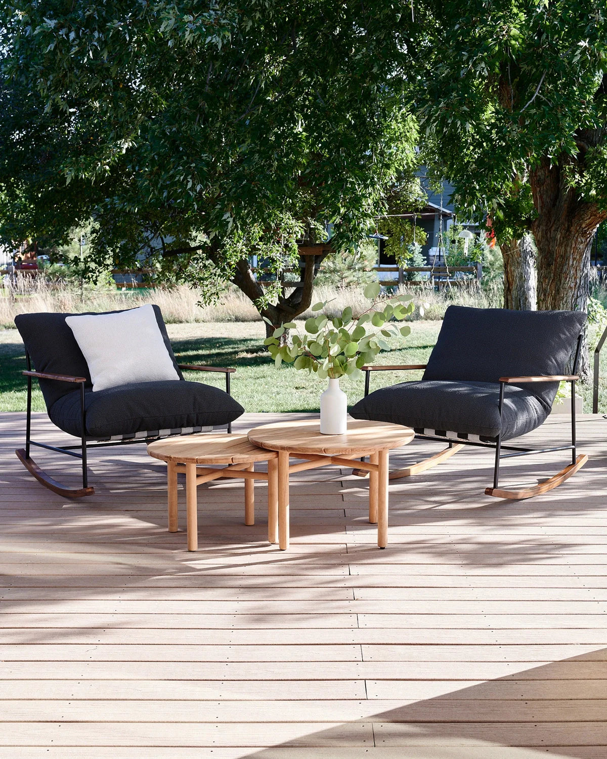 Fauteuil à bascule d'extérieur Vail Lounge