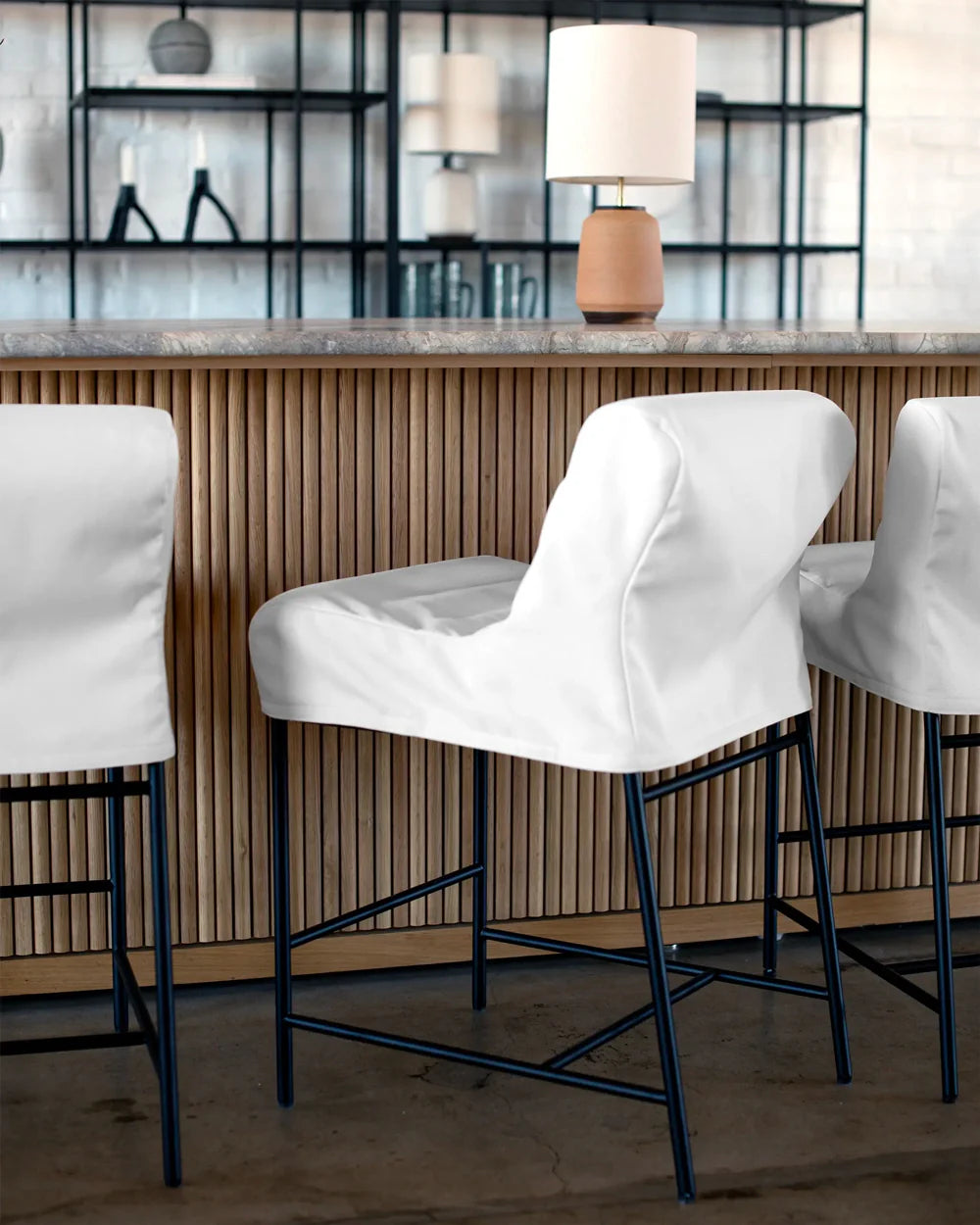 Housse de protection pour tabouret et salle à manger Vail