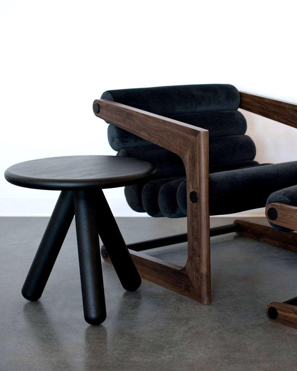 Table d'appoint en saule