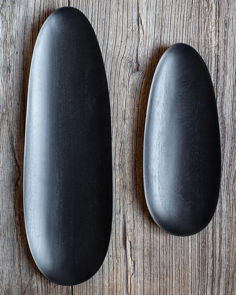 Plateaux ovales fins