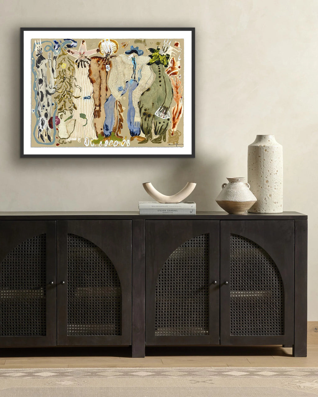 Femme serpent aux yeux bleus