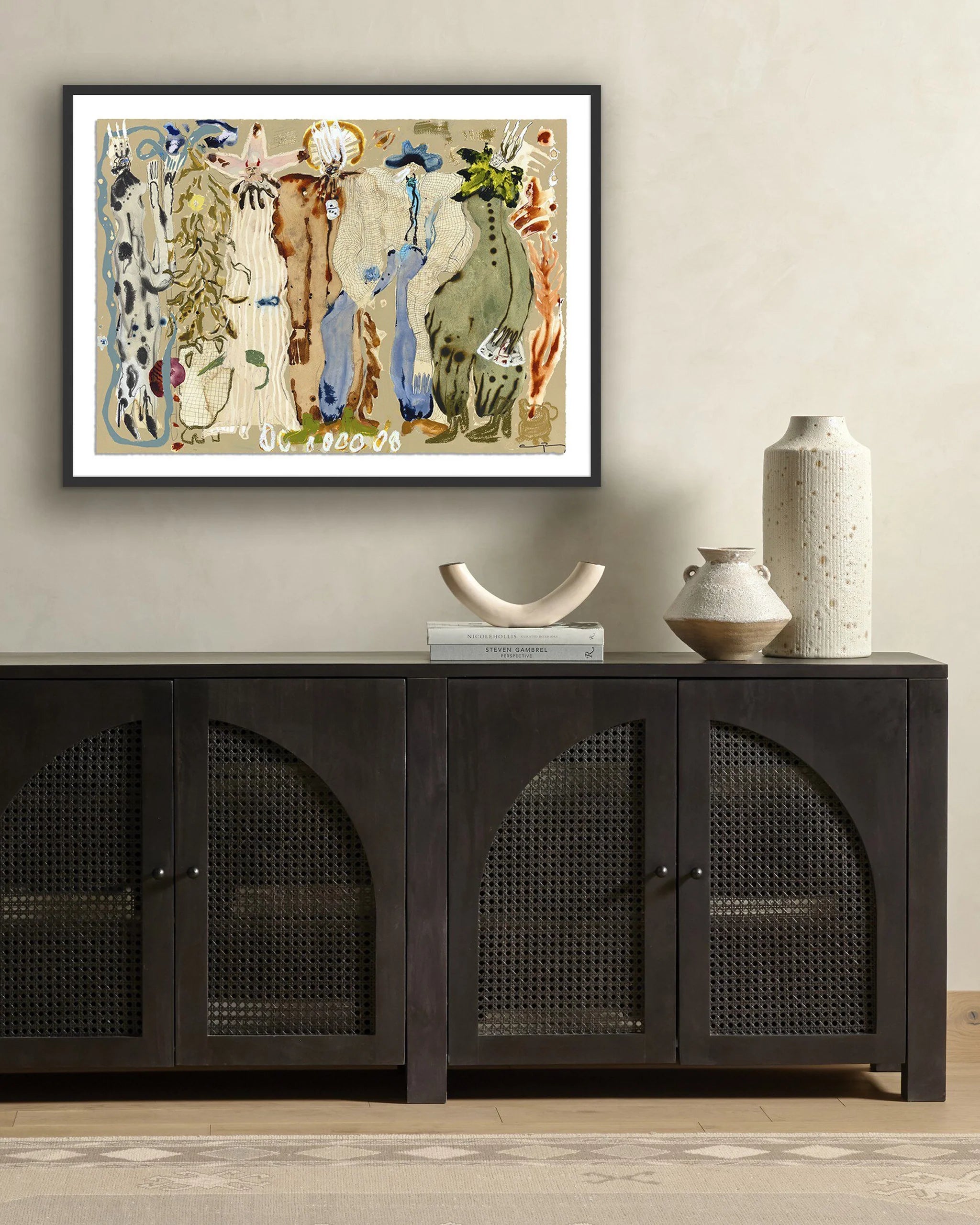 Femme serpent aux yeux bleus