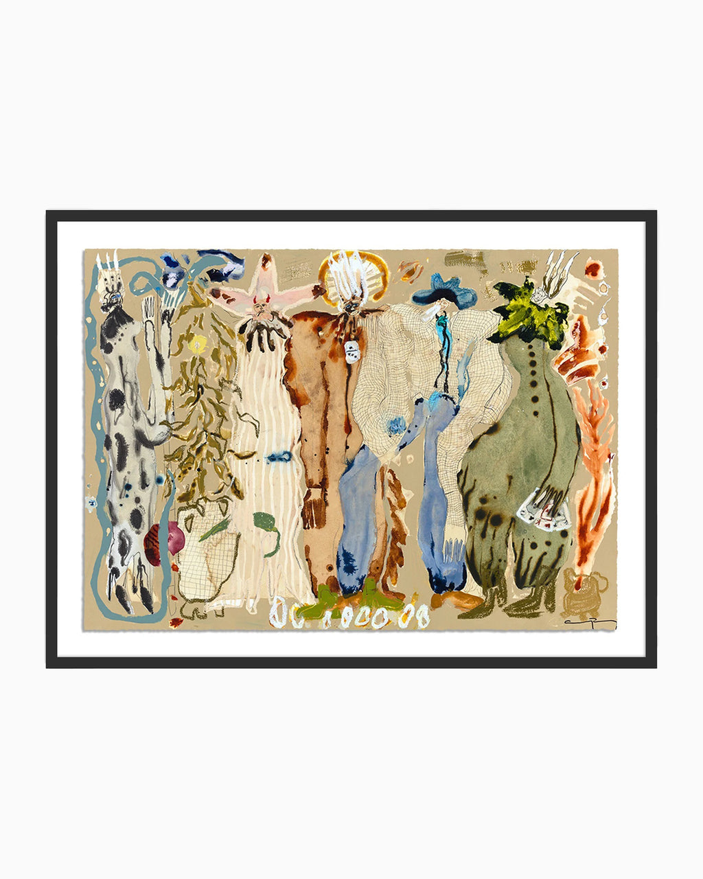 Femme serpent aux yeux bleus