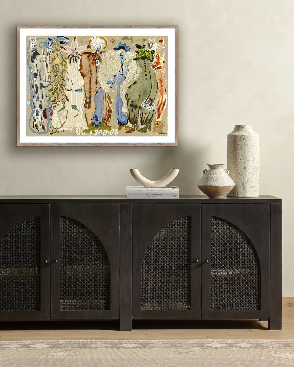 Femme serpent aux yeux bleus