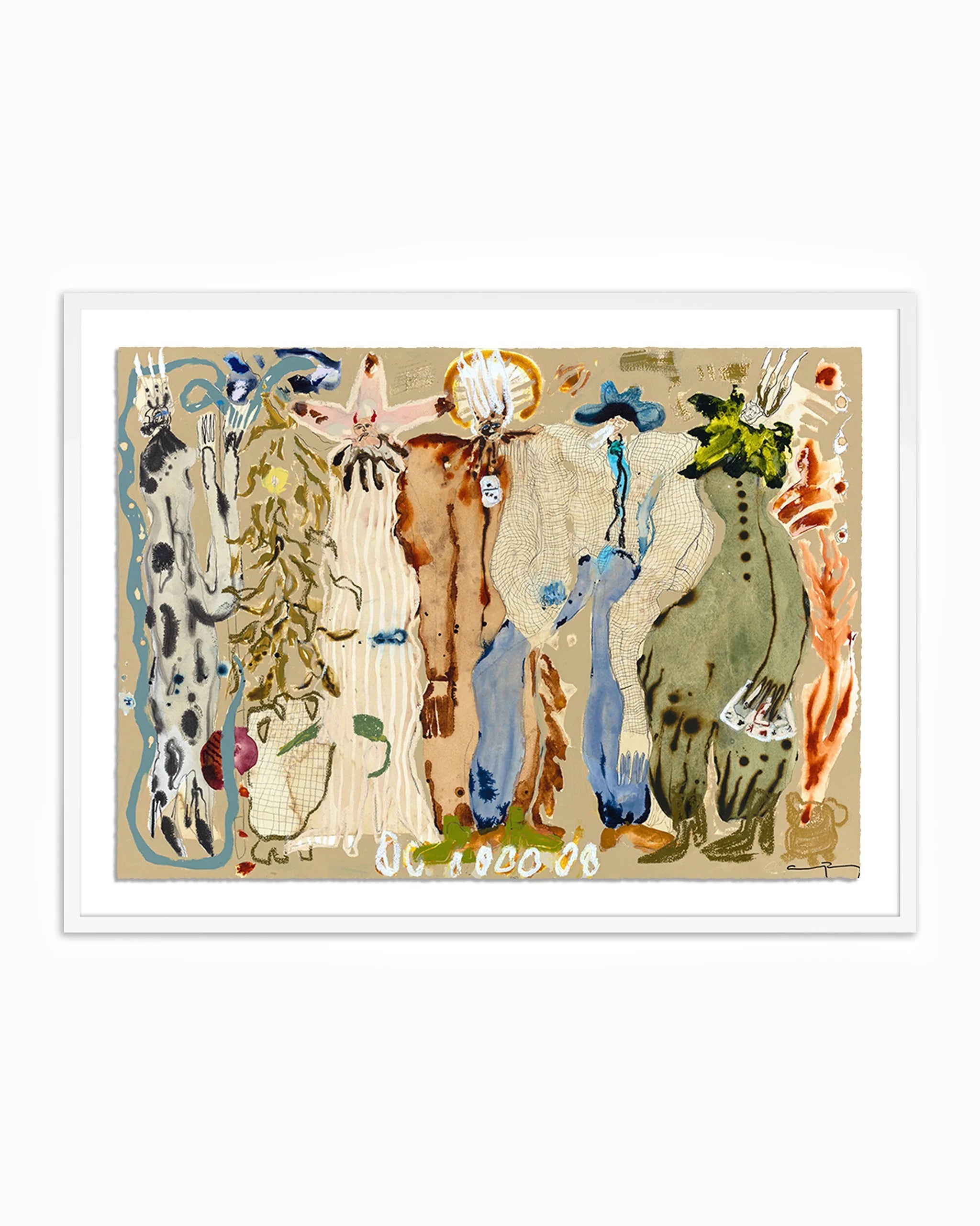 Femme serpent aux yeux bleus