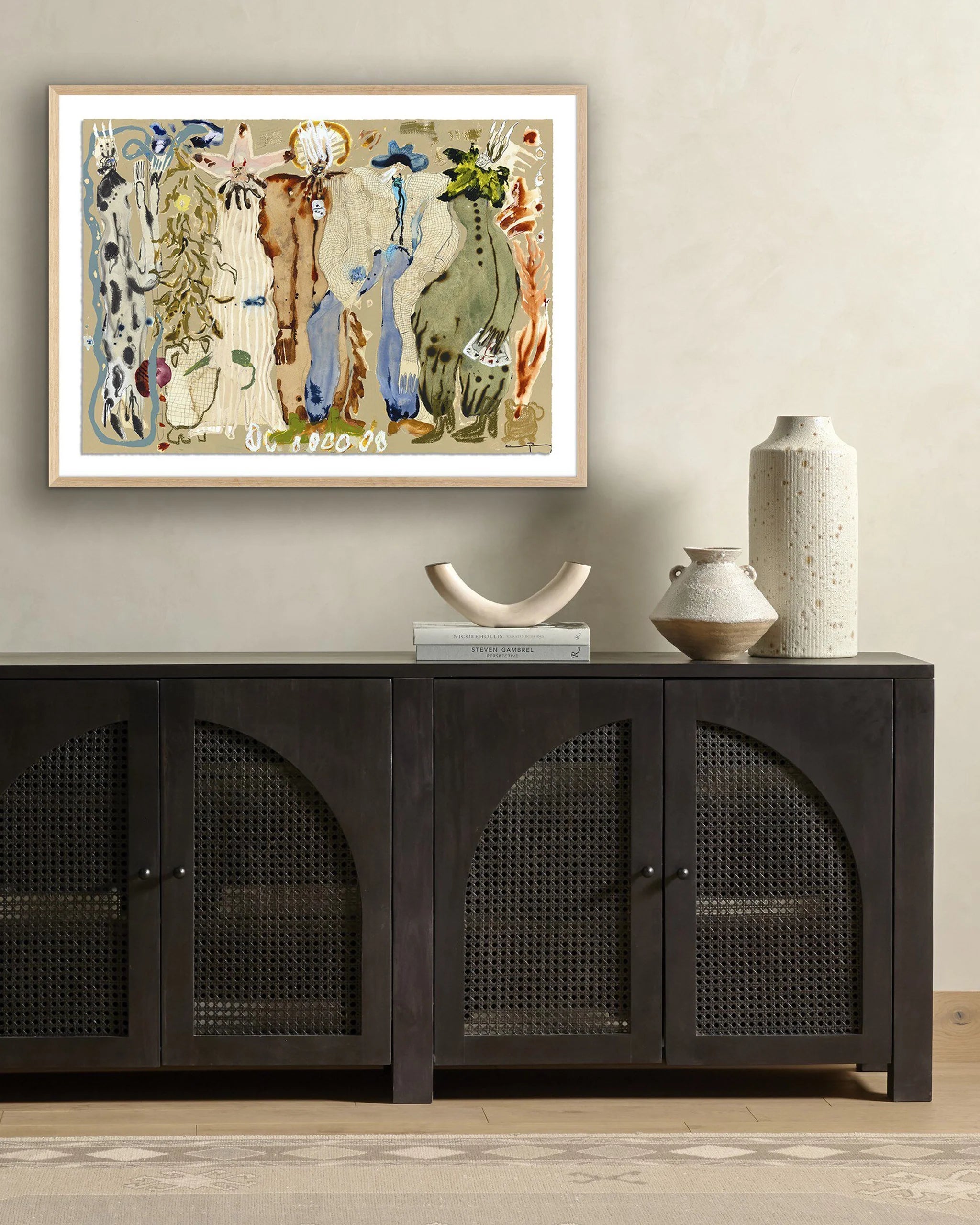 Femme serpent aux yeux bleus