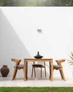 Coussin pour chaise de salle à manger d'extérieur Bok