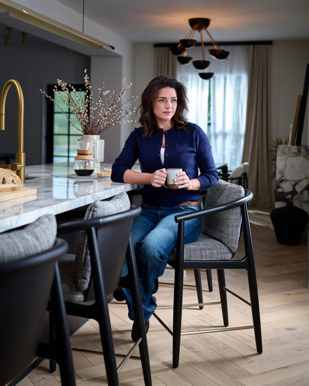 Tabouret de comptoir Dillon