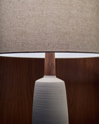 Lampe de table dorée