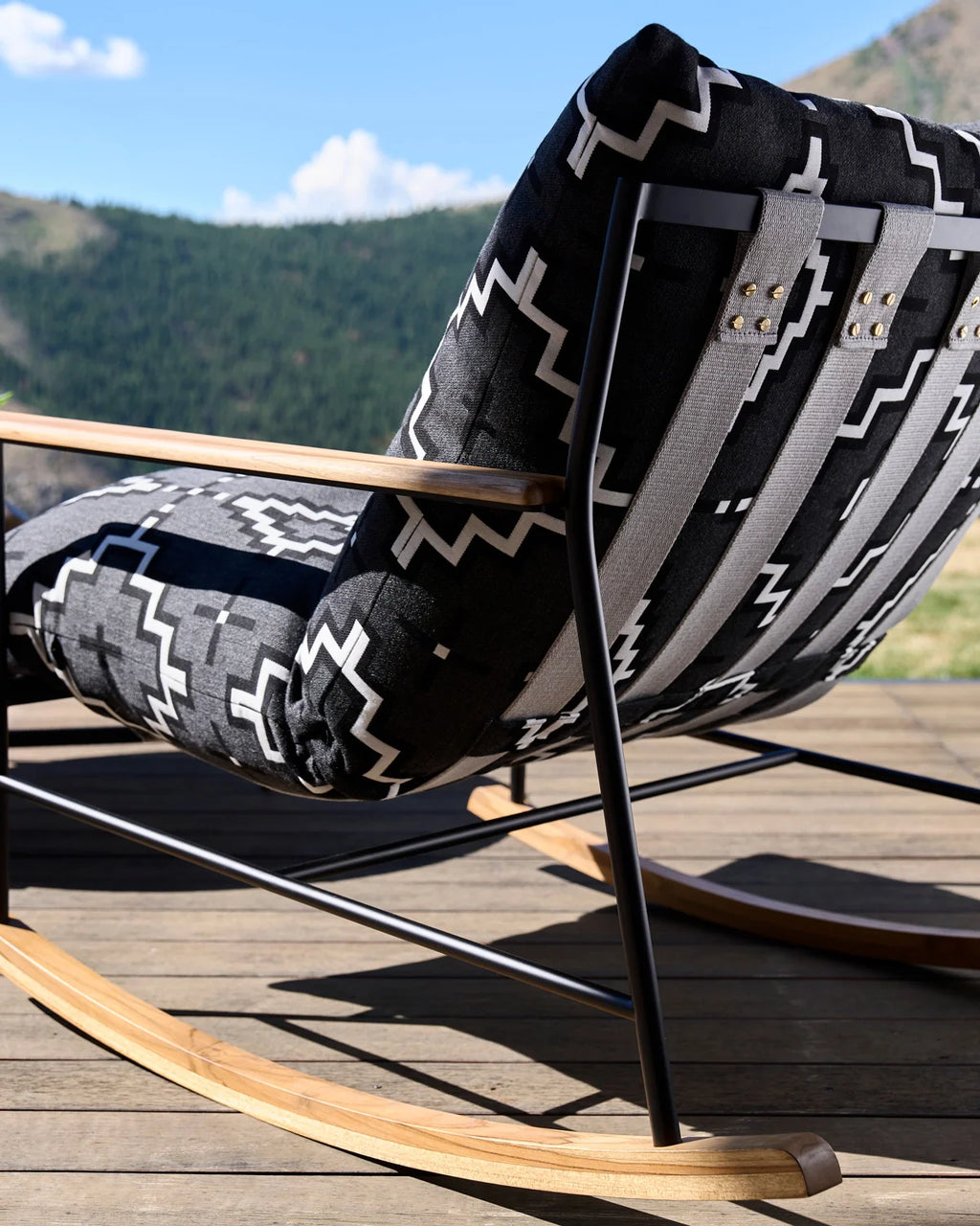 Fauteuil à bascule d'extérieur Vail Lounge