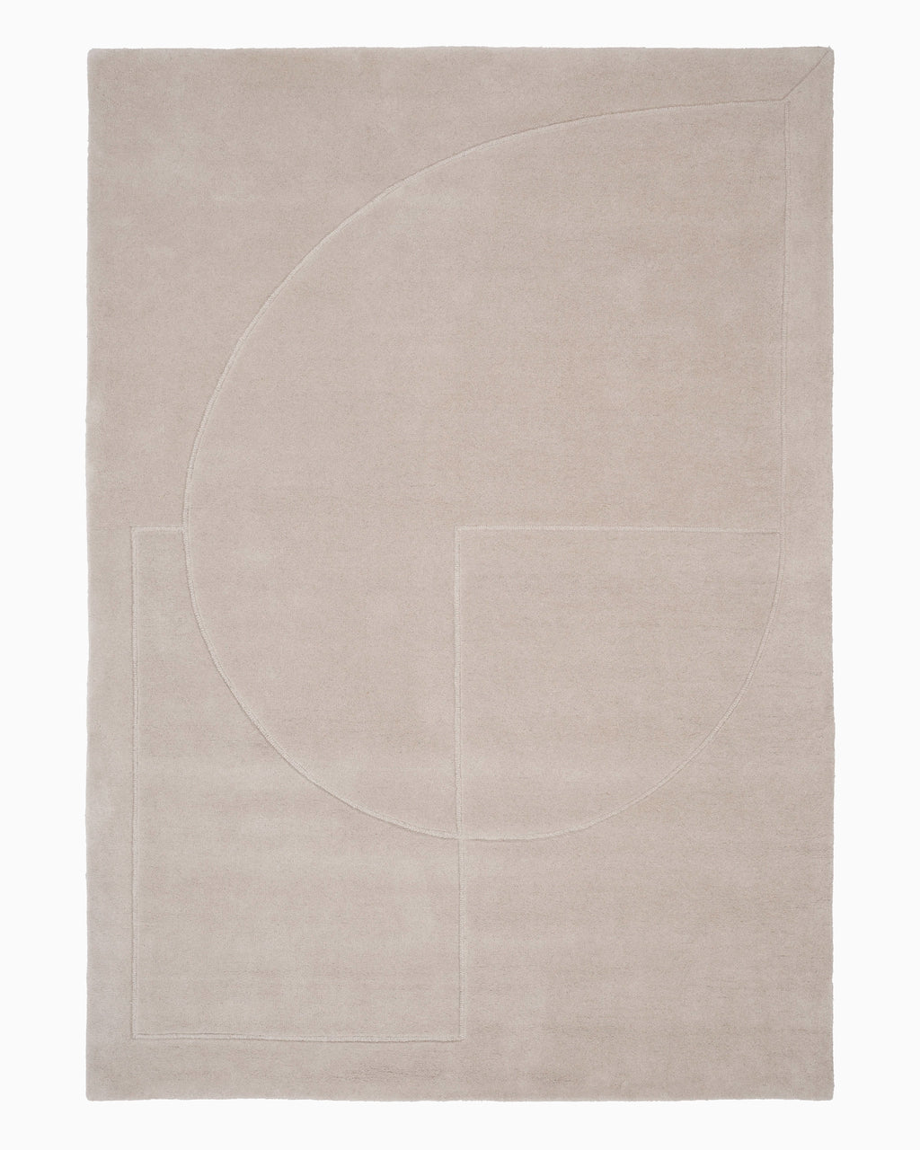 Tapis à poème linéaire