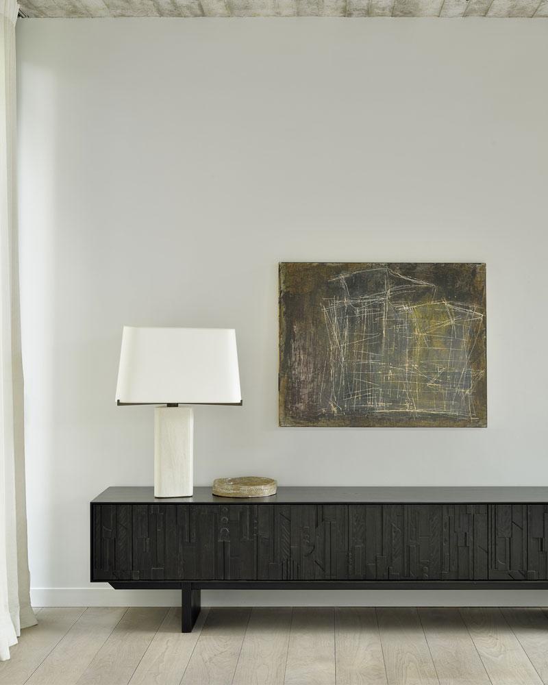 Meuble TV en mosaïque