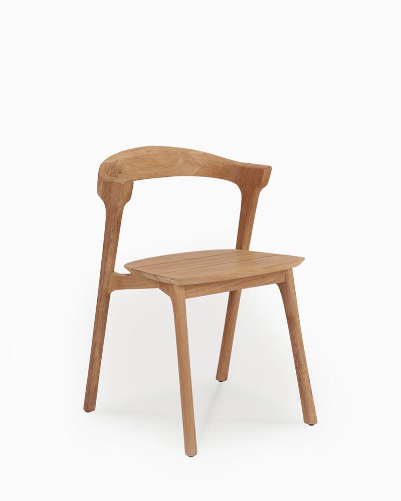 Chaise de salle à manger d'extérieur Bok