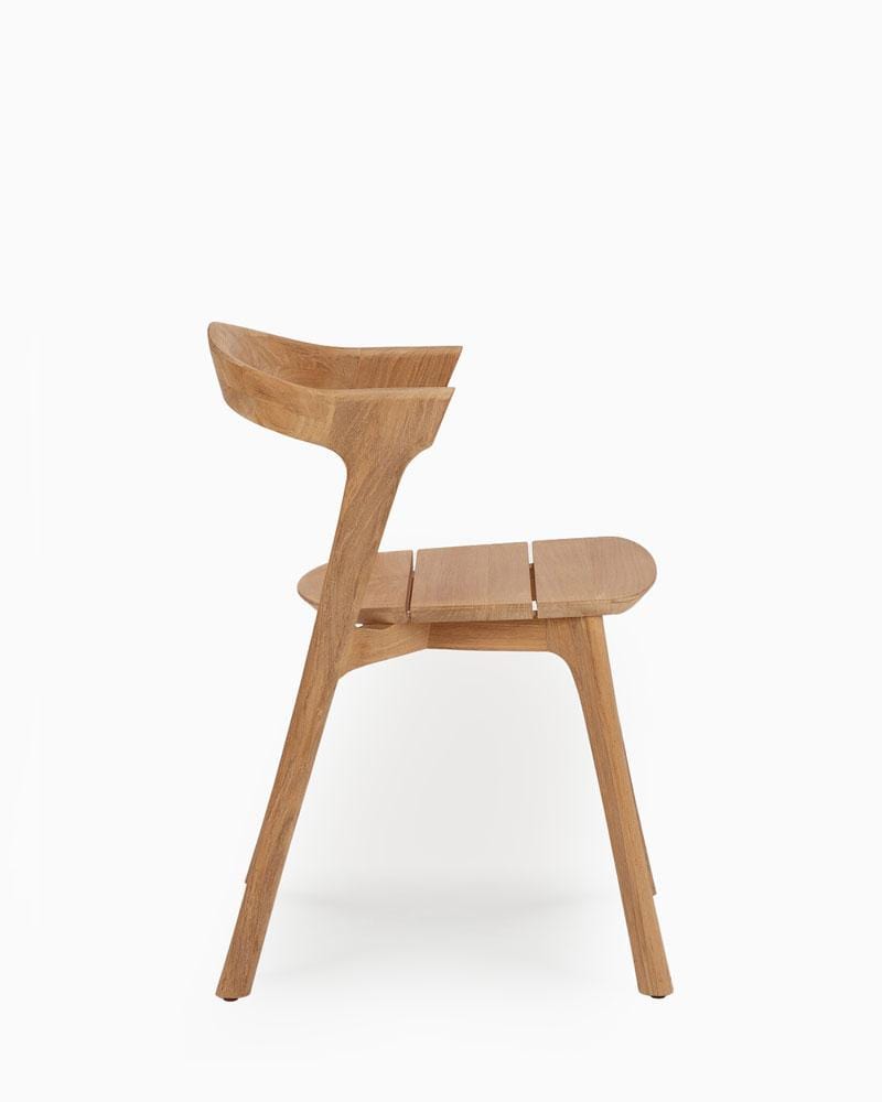 Chaise de salle à manger d'extérieur Bok