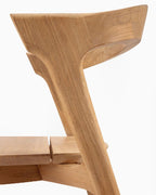 Chaise de salle à manger d'extérieur Bok