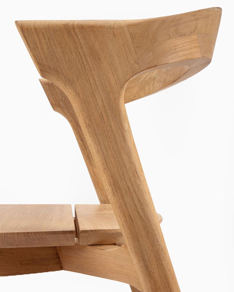 Chaise de salle à manger d'extérieur Bok