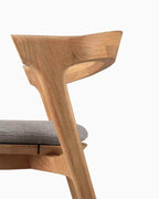 Chaise de salle à manger d'extérieur Bok