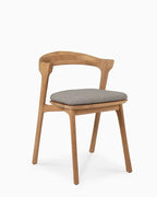 Chaise de salle à manger d'extérieur Bok