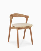 Chaise de salle à manger d'extérieur Bok