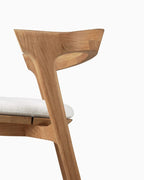 Chaise de salle à manger d'extérieur Bok