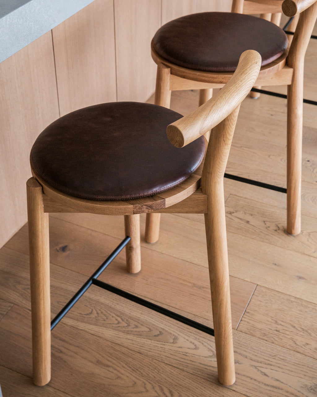 Tabouret de comptoir de cuisinière