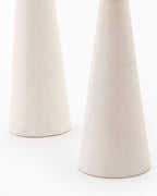 Tables d'appoint Ravine en béton, ensemble de 2