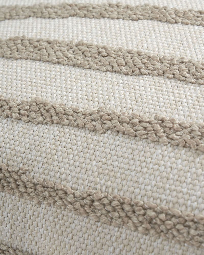 Coussin d'extérieur à rayures