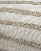 Coussin d'extérieur à rayures